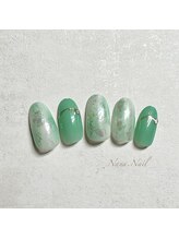 ナナネイル(Nana.Nail)/オーロラニュアンスネイル