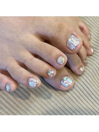 オーロラニュアンスネイル