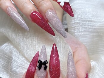 クイーンズネイルサロン(Queen's nail salon)/長さだしパーツ2個