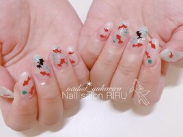金魚ネイル