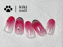 キキネイル たまプラーザ店(kikinail)/夏デザイン/スイカネイル