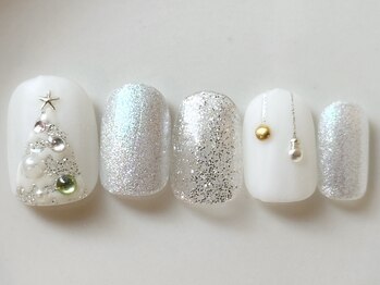 クリスマスネイル