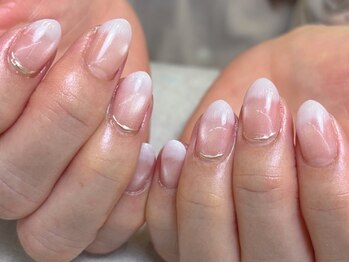 ホワイトグラデーション