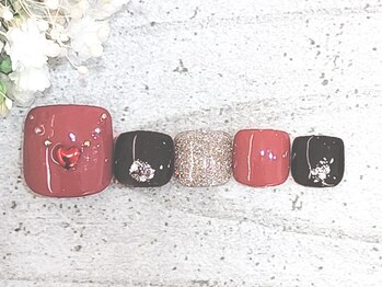 ヘルシーネイルサロン マリアール オーロラタウン店/フットジェル定額プレミアム