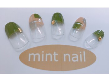 ネイルアンドアイ ミント(nail＆eye mint)/ブロッキングネイル