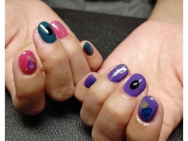 ちぐはぐネイル♪