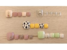 キャンアイドレッシー 本庄上里店(Can I Dressy)/4月フット定額デザイン￥5500