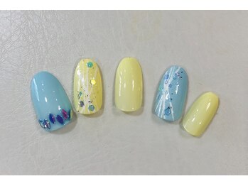 ビューティーアンドスパ セレクトプラス(Beauty & Spa treatment Select +)/パステルカラーネイル