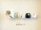 春夏フット エスニック 天然石