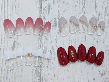 ネオ(Neo)/シンプルネイル＋ポイントアート