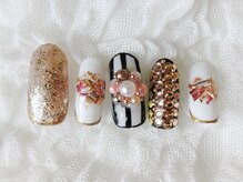 ネイリシャス(NAILICIOUS)/ゴージャス☆ガーリーネイル