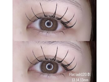 フーフロー(Fooflow)/Flat lash120本