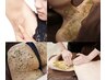 【お試し】ボディ剥離なしソフトハーブピーリング→首デコルテ/二の腕/お尻等