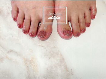 エリー(ellie)/フラッシュネイル　フットネイル