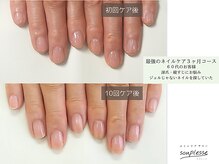 スプレースの雰囲気（お客様ネイル★カラーリングなしでも指先に自信が持てるように！）