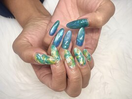 持ち込みアシメネイル☆SAYAKA