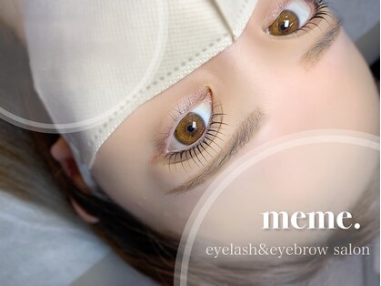 meme eyelash&eyebrow salon まつげパーマ/4Dflowの写真