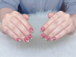 夏に人気♪スイカネイル