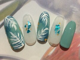 南国リゾートネイル