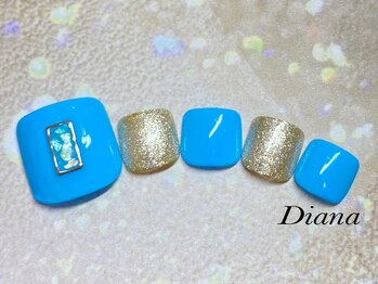 ディアナ ひたちなか高場店(DIANA)/定額ネイル　6600円　D‐005