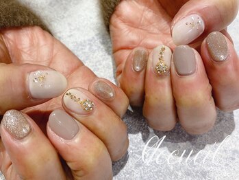 アクイユ 銀座店(ACCUEIL)/キラキラネイル