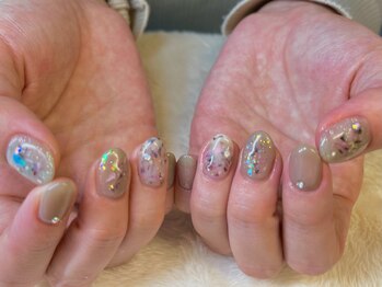 エリートネイル(Elite Nail)/押し花ネイル