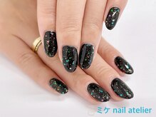 ミケ/ワンカラー＋ラメコート