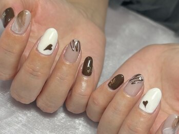 エムフローレ(M flore)/バレンタインネイル