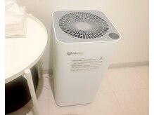 ポーラ ザ ビューティ 足利店(POLA THE BEAUTY)の雰囲気（エステルームにもAirdogを設置しております）