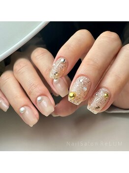 ネイルサロンリルム(ReLUM)/フリーデザインシンプル