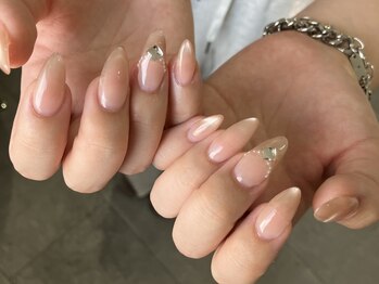 ネージュ(neige)/長さ出し　持ち込みデザイン