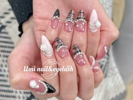 チェックネイル