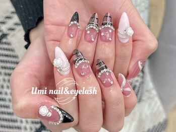 チェックネイル