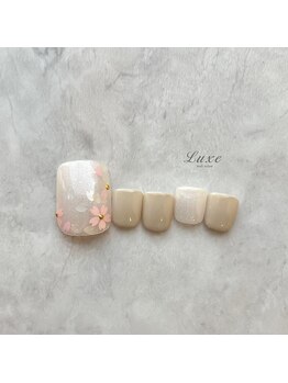 ネイルサロンリュクス (nailsalon Luxe)/桜ネイル♪