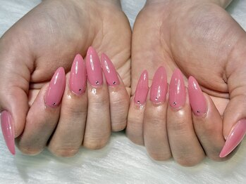 フラット(FLAT)/ピンク!