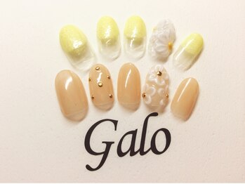 ガロ(Nail galo)/定額ジェルネイル　¥6600