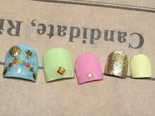 お気軽ビューティエーヴィヒ(Ewig)/8月キャンペーンネイル