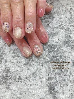 プライベート ネイルサロン マーマ(murmur)/押し花ネイル