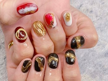 モレリア(morelia)/正月ネイル　