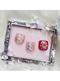 フットネイル・親指スト-ンア-ト