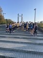 トラスト 錦糸町治療院 プライベートでは木場公園でランニングの練習会を主催してます