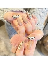 ゴレラ(gorella)/ワンカラー×アニマル柄