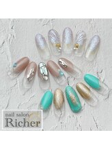 エスフィーネイルサロン リシェル(Esfy nailsalon Richer)/2024,7月 定額デザイン