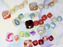 ネイルライフ(NailLife)/７月新作フット　定額
