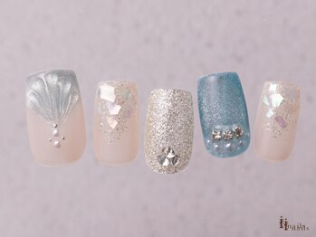 アイネイルズ 横浜WEST店(I-nails)/マーメイドマグシェル10480円