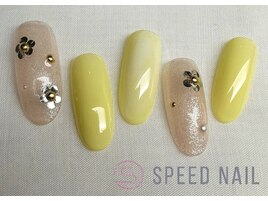 #208【お花ホロ×ラメ】