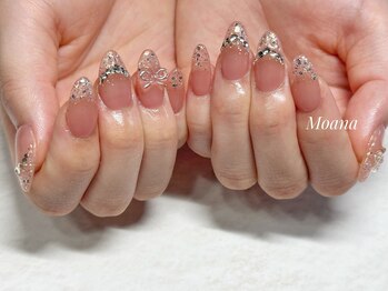 【スカルプ】ラメホログラデ