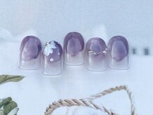 ココロ 新橋(kokoro)/9月定額ネイル☆ちょこっと