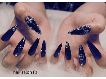 ネイルサロン イズ(nail salon I'z)の写真/《シンプル~個性派さんまで幅広く対応*》豊富なカラーとパーツであなたにぴったりなネイルが見つかる♪