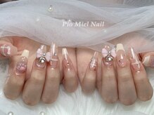 ピオミエルネイル 新宿(pio miel nail)/韓国っぽちゅるんネイル